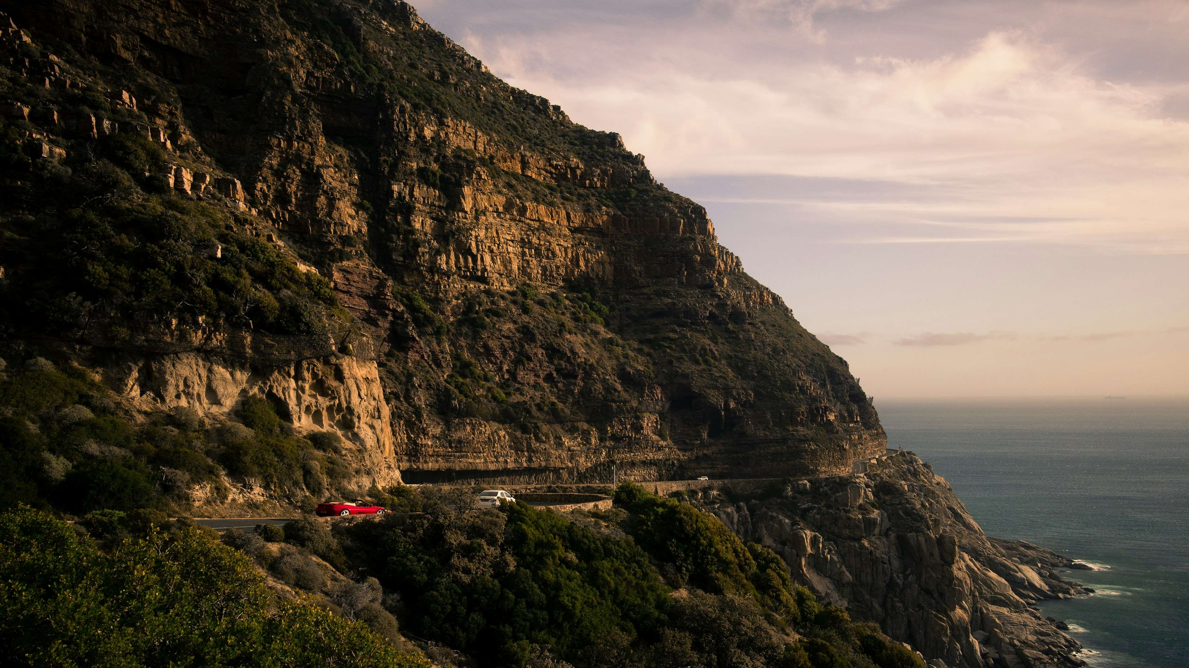 Chapman's Peak Drive above the Atlantic, Cape Town